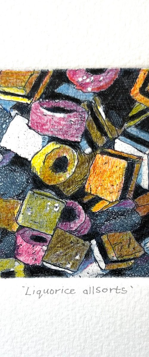Liquorice allsorts. by Stephen Brook
