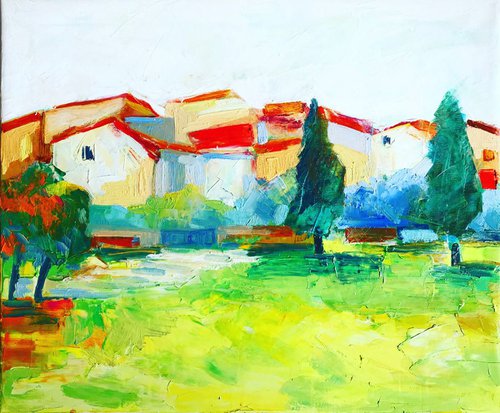 Landscape by Olga Pascari