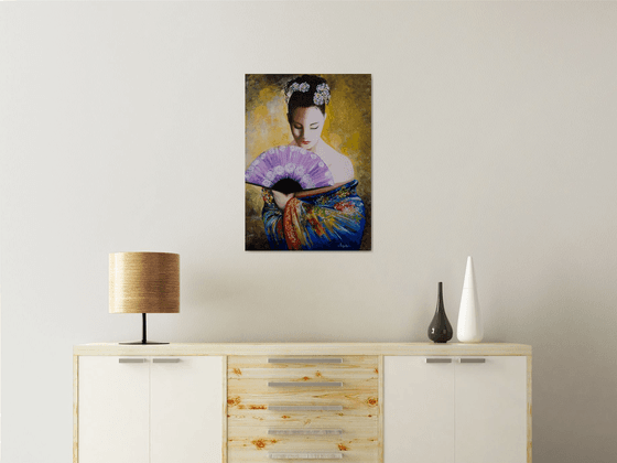 Geisha - woman portrait