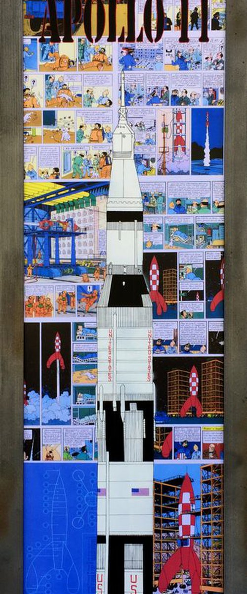 APOLLO 11 OBJECTIF LUNE by Segutoart