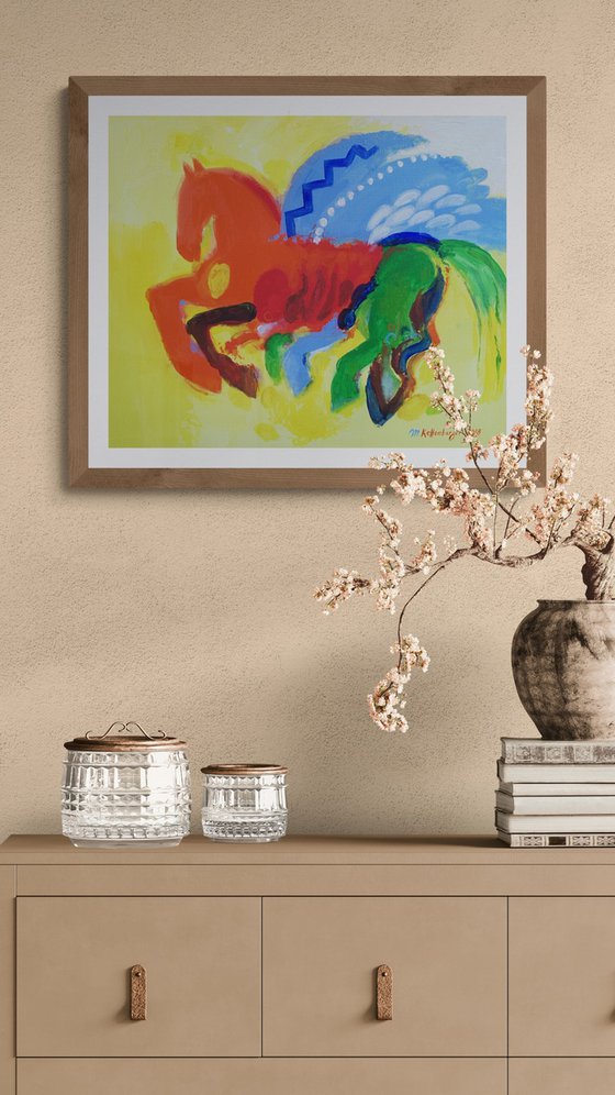 Pegasus for Vincent (van Gogh)