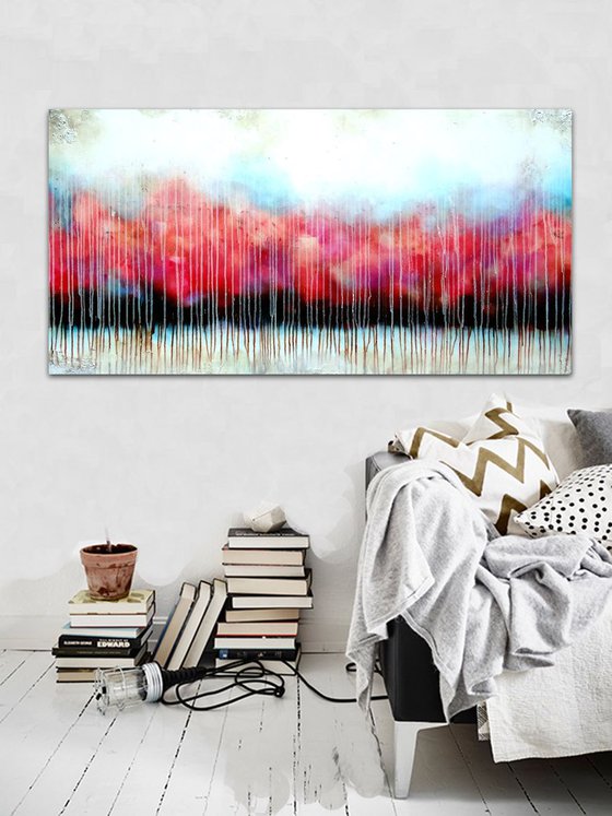 abstract stripes (140 x 70 cm)