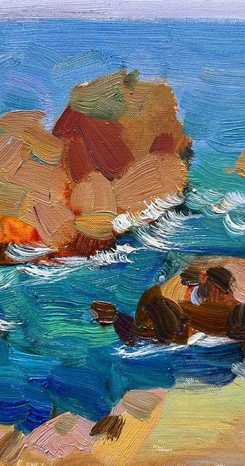 seascape by Yuliia Pastukhova