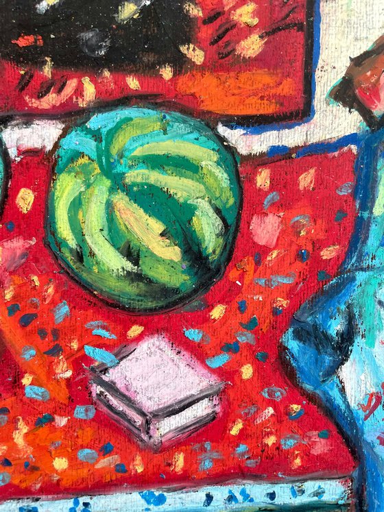 Still Life With Watermelon