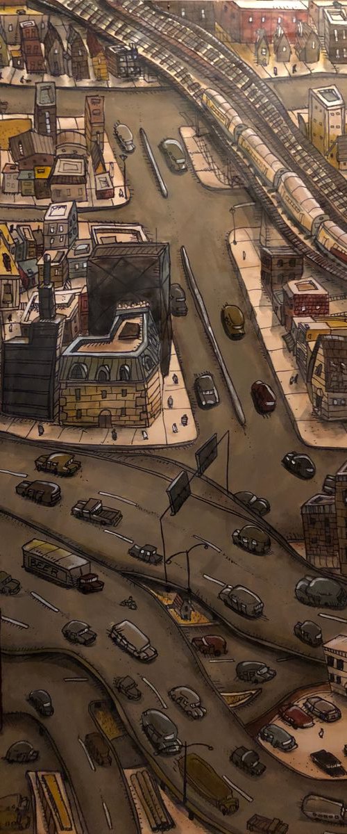 Infinite City #3 by Art of Aaron Wooten