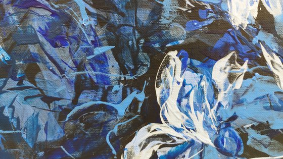 Heritage Echoes: Garden in Blue