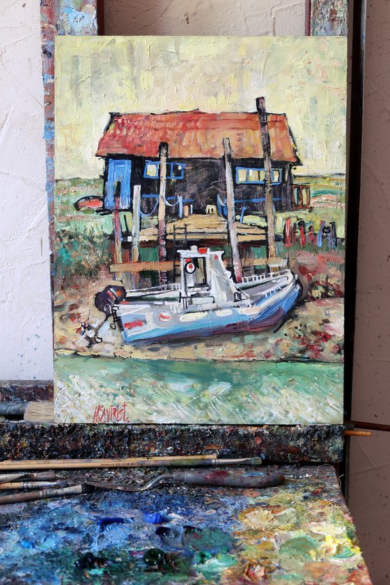 Boats in La Tremblade