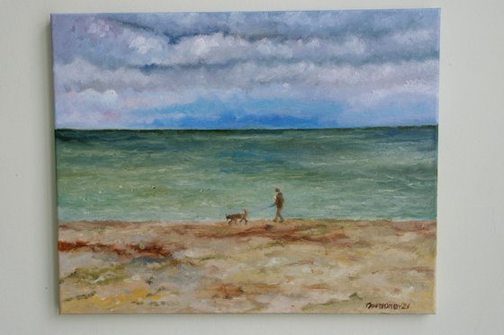 On A Walk With The Dog