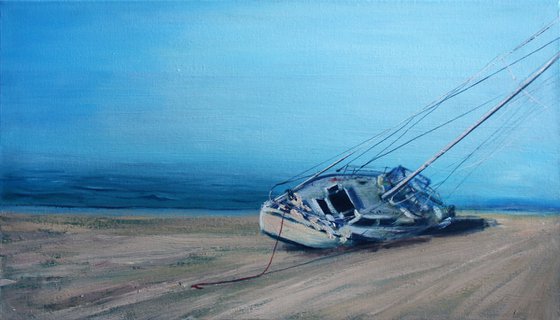 Low Tide... /  ORIGINAL PAINTING