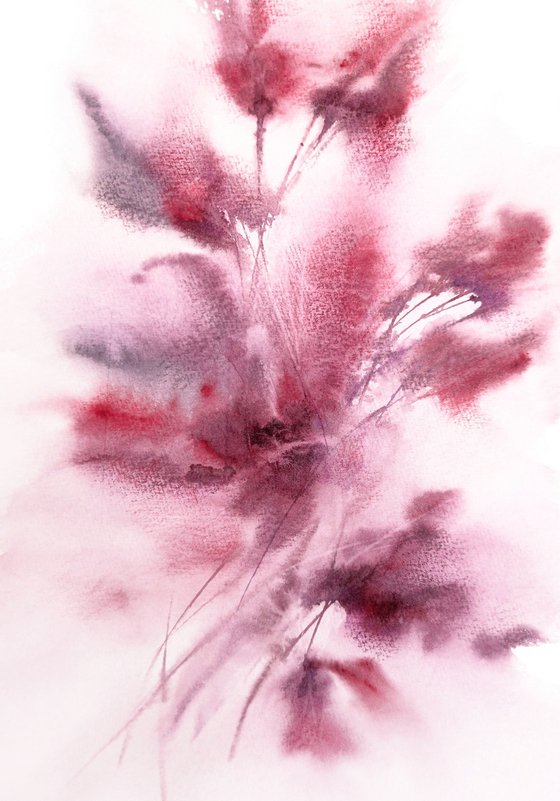 Floral diptych