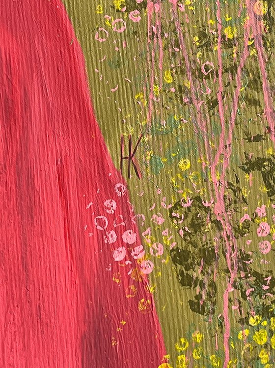 Mother Daughter Original Painting