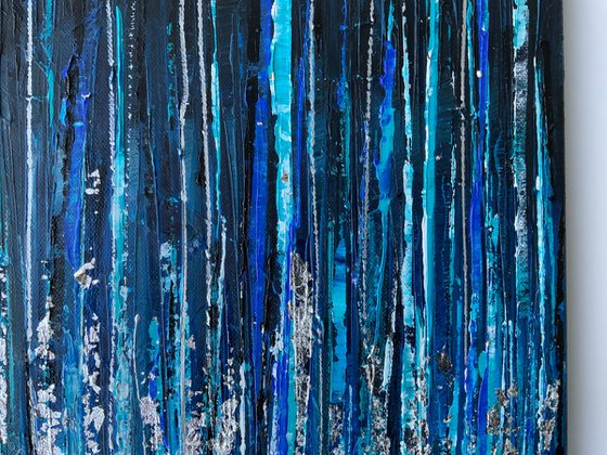 Abstract Silver Birch Woodland
