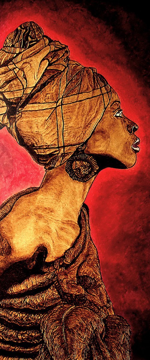 Passionate love by MILIS Pyrography