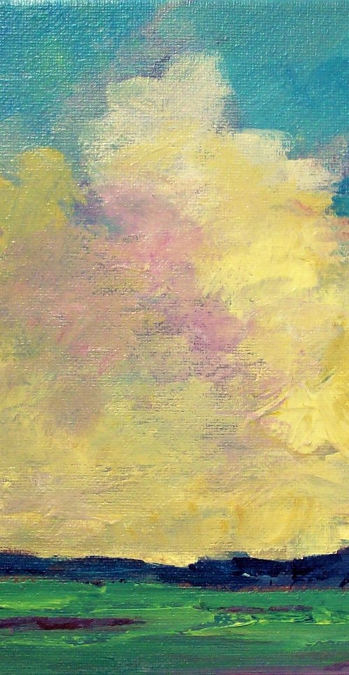 Valley Evening Clouds by David J Edwards