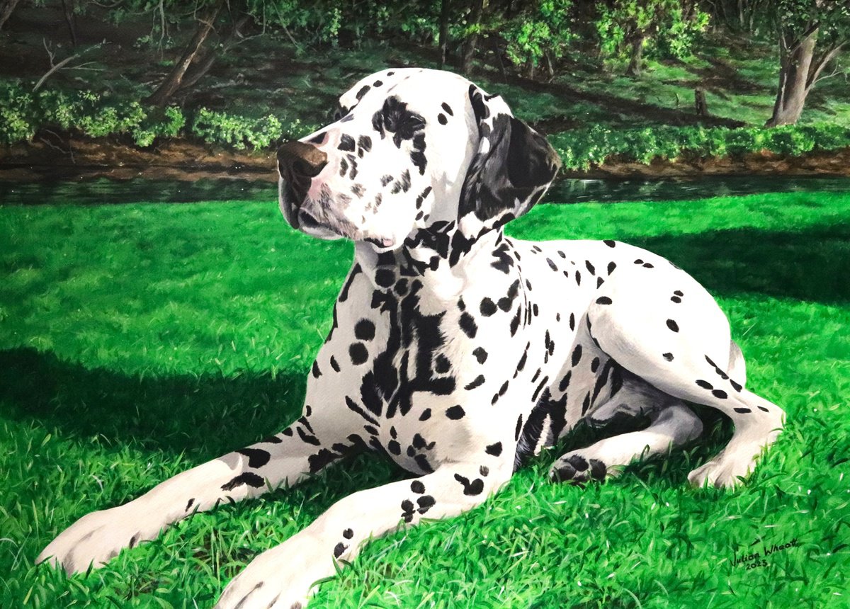 Gilbert the Dalmation by Julian Wheat