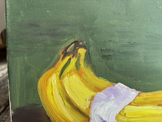 Still life with bananas