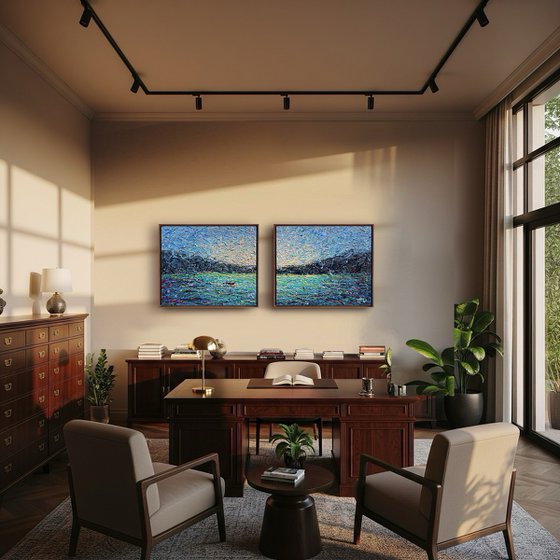 The Morning Belongs to You - framed