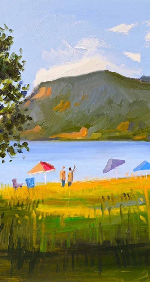 Summer by Lake Ohrid by Joan Mato