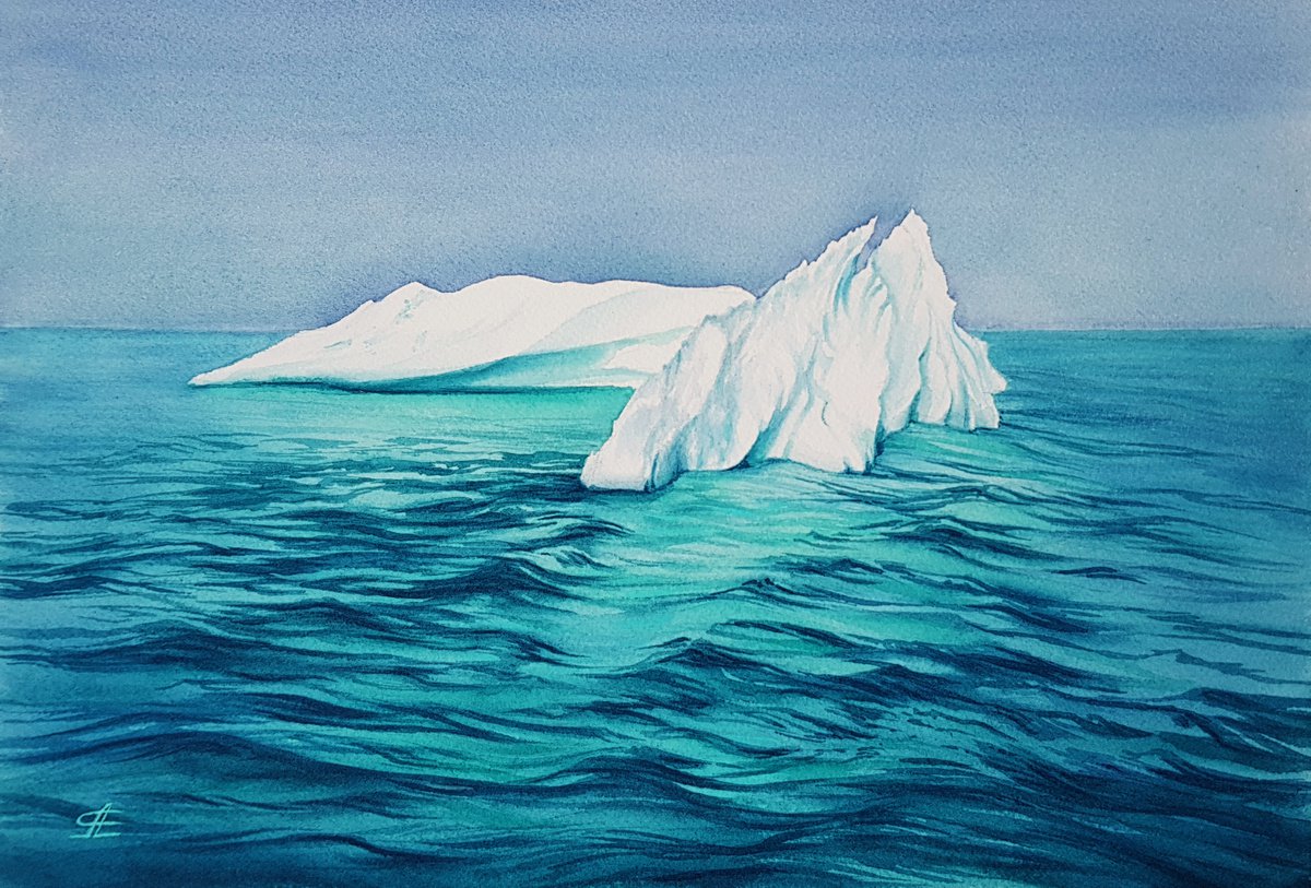Iceberg in Antarctica #01 by Svetlana Lileeva