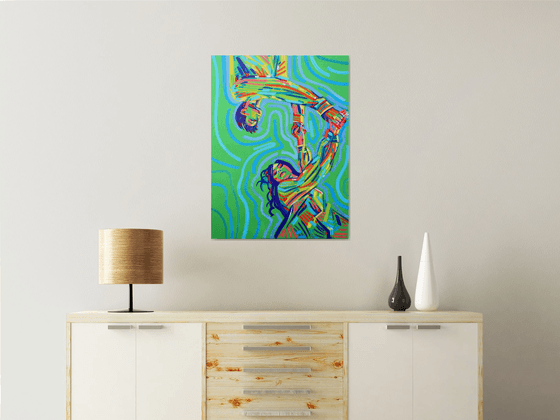 In the heat of the morning