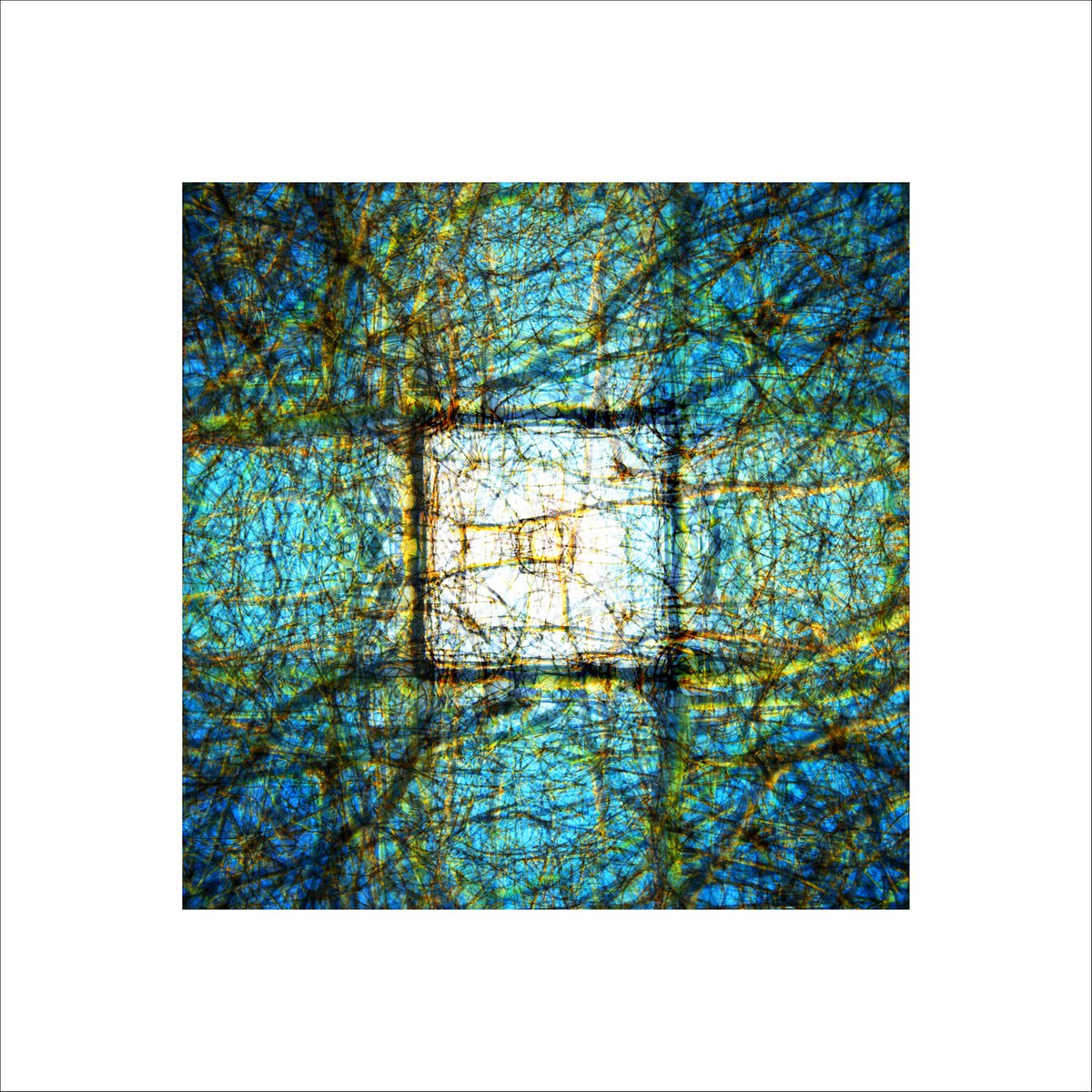 Abstract Photograph By Paul Harrison, 30 X 30", Signs #11, Original Artwork