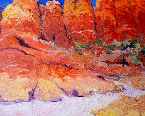 Red Rocks from Arizona Desert