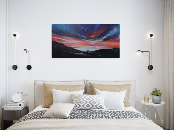 Hope on the Horizon - seascape, emotional, panoramic