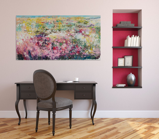 OFFER! Magic garden (IV) -  61  x 32.3 in.