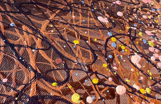 Morning cappuccino with foam