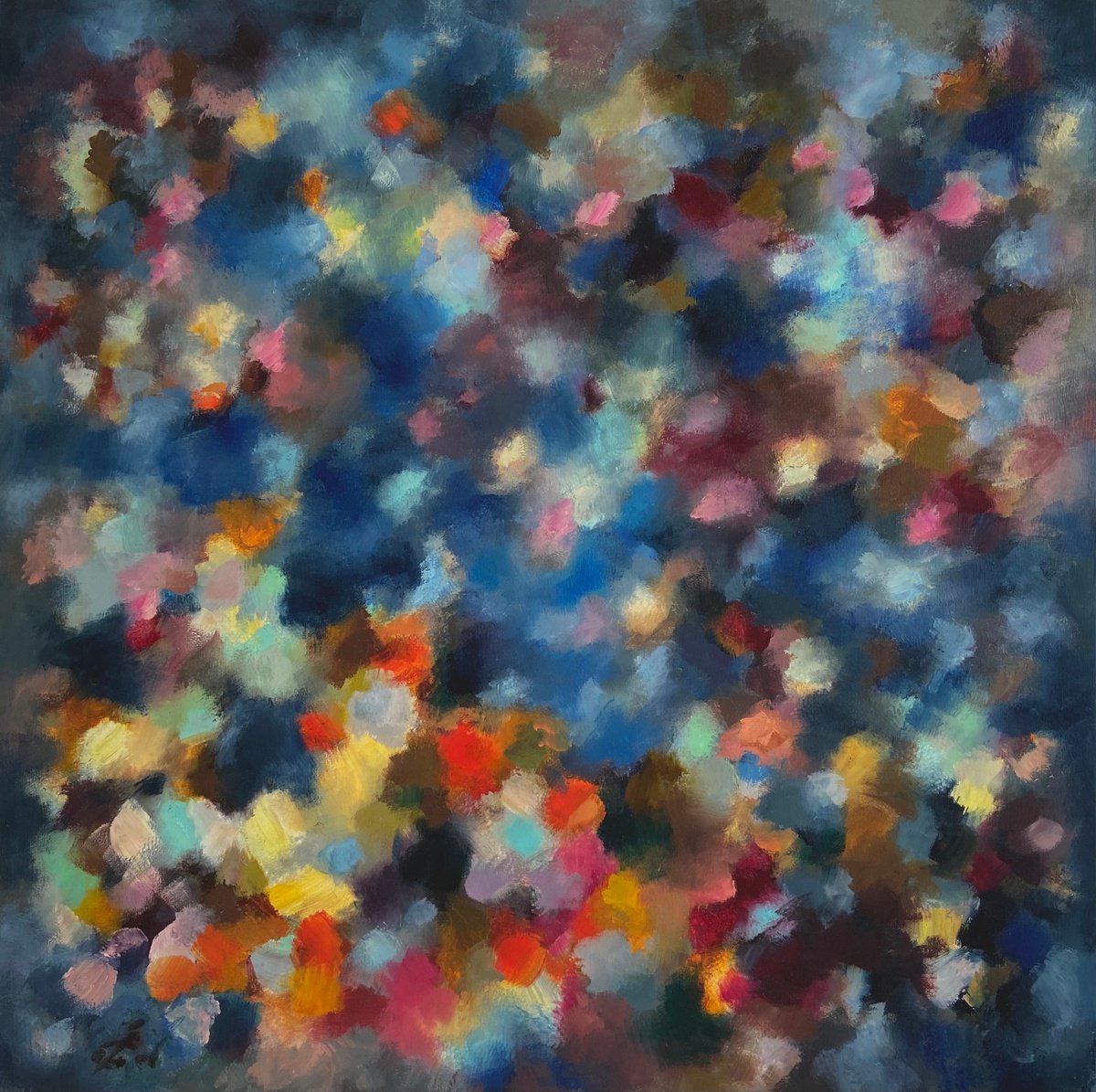 The Magic Of Colour By Junija (Yuna) Galejeva, 24 X 24, Artwork For Sale On Artfinder