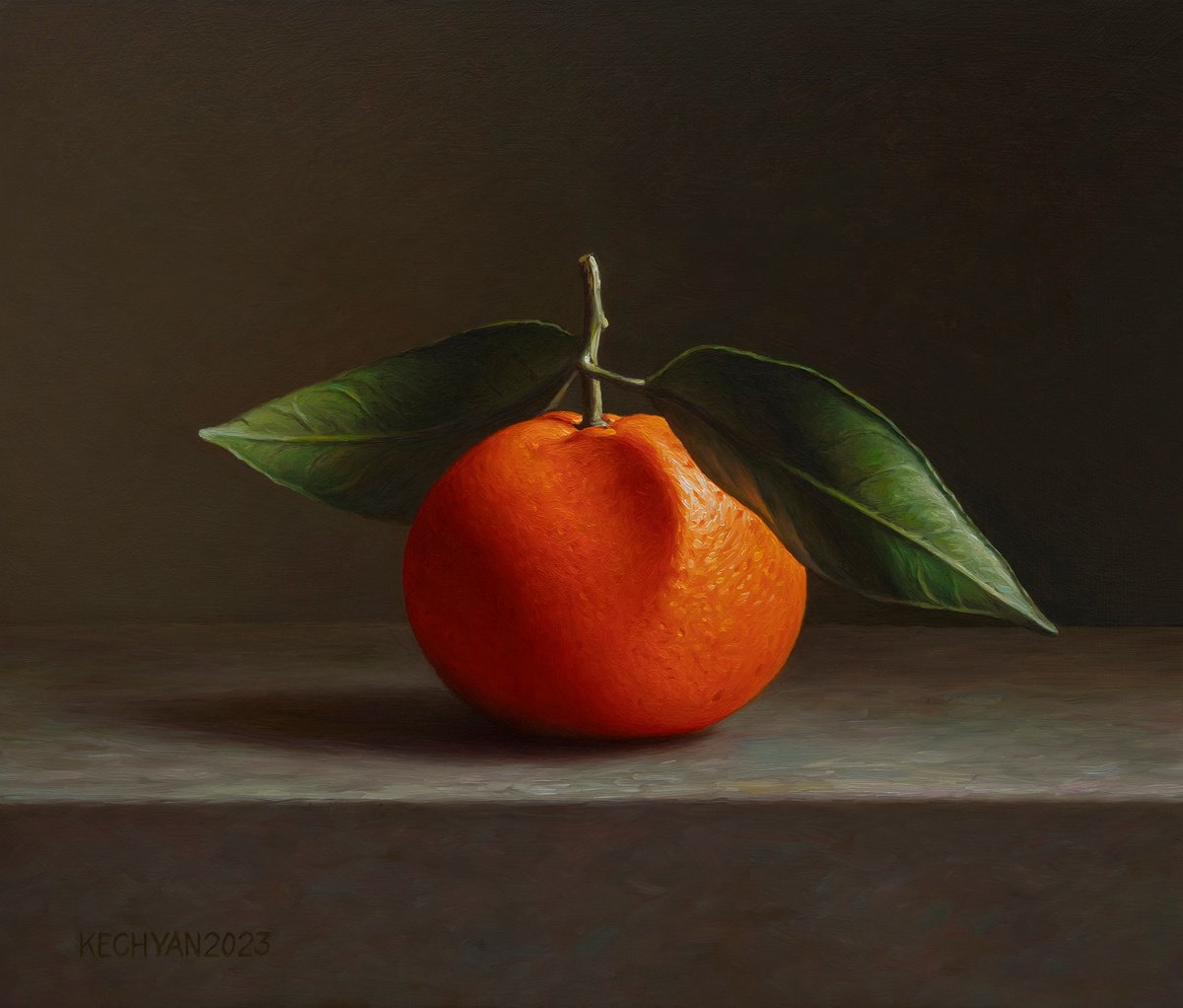 Mandarin by Albert Kechyan