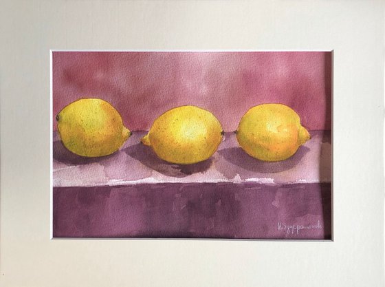 Three lemons