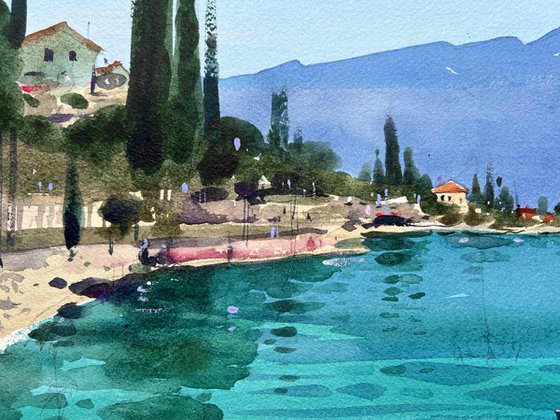 The Serenity of Garda Lake