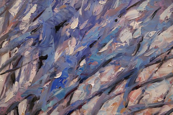 "Dawn in the Winter Forest"