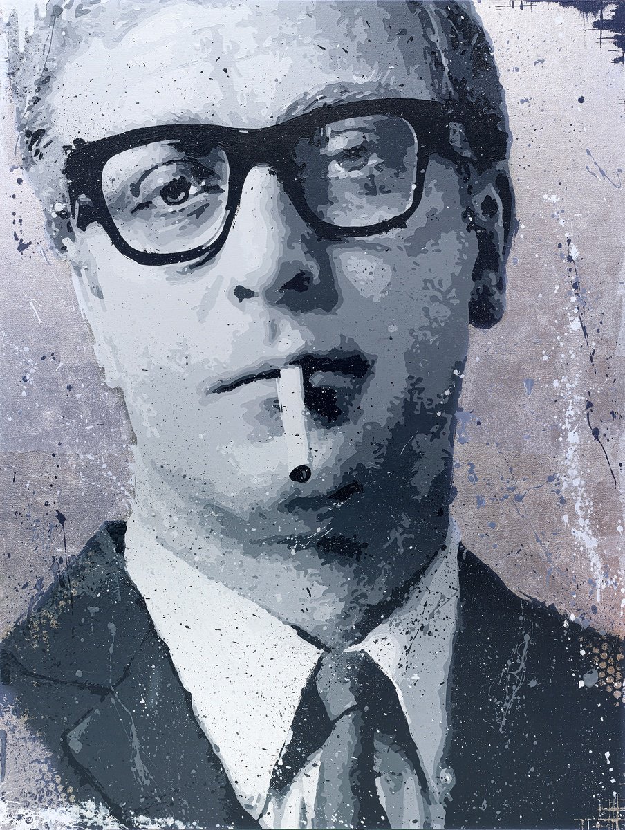 Michael Caine by Martin Rowsell