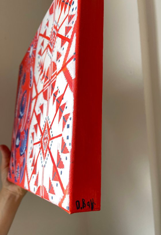 Embroidery & Bloom: Ukrainian Fusion