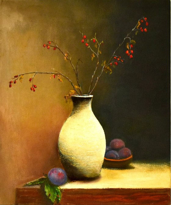 Branches, Plums, and Silence
