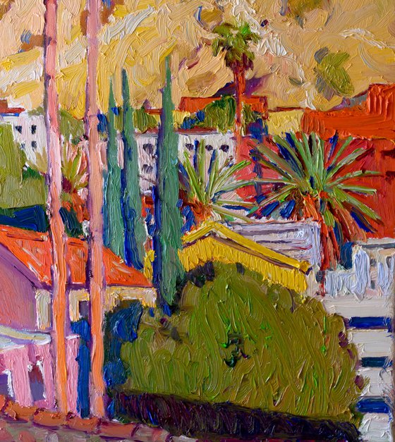 Landscape with Two Palms, Hollywood