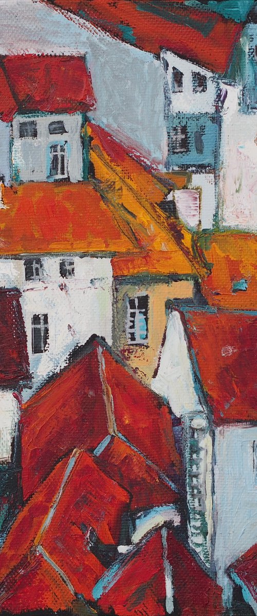 Old city rooftops by Alfia Koral
