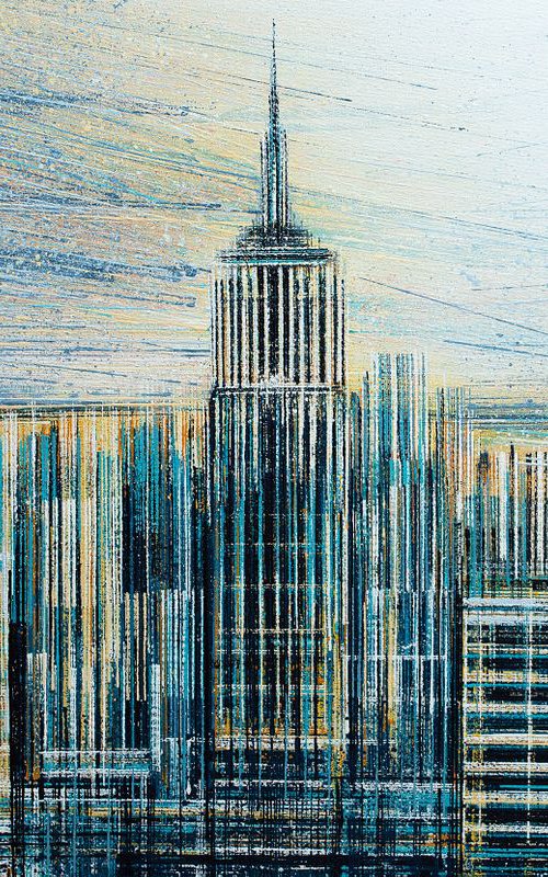 New York. Empire State Building at Sunset by Marc Todd