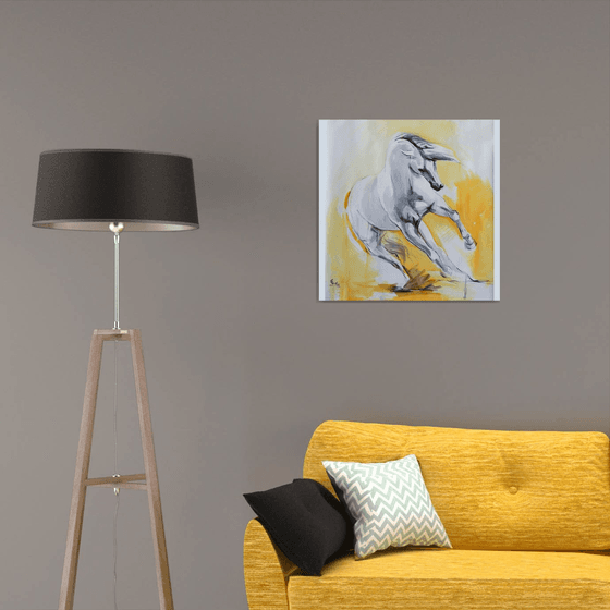 yellow horse