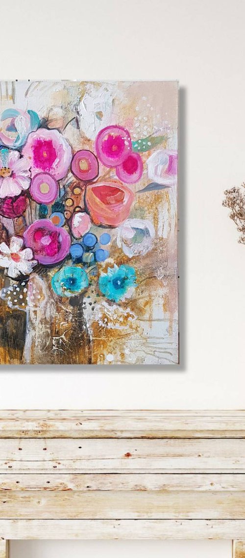 Dreamscape Bouquet by Olga Lomax