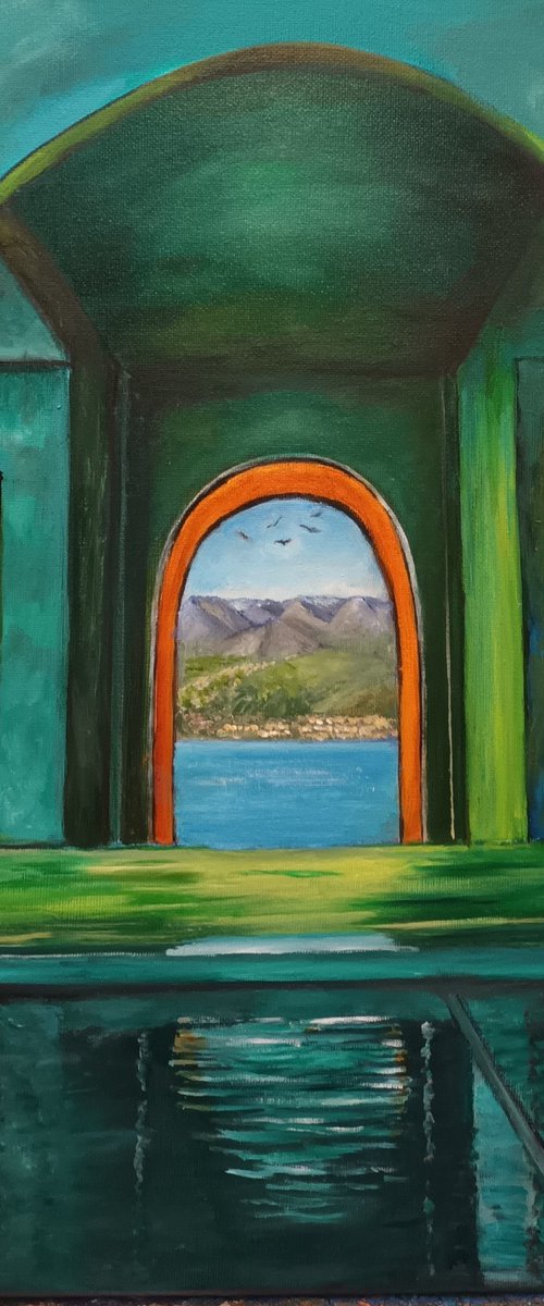 View from an interior by Maureen Greenwood