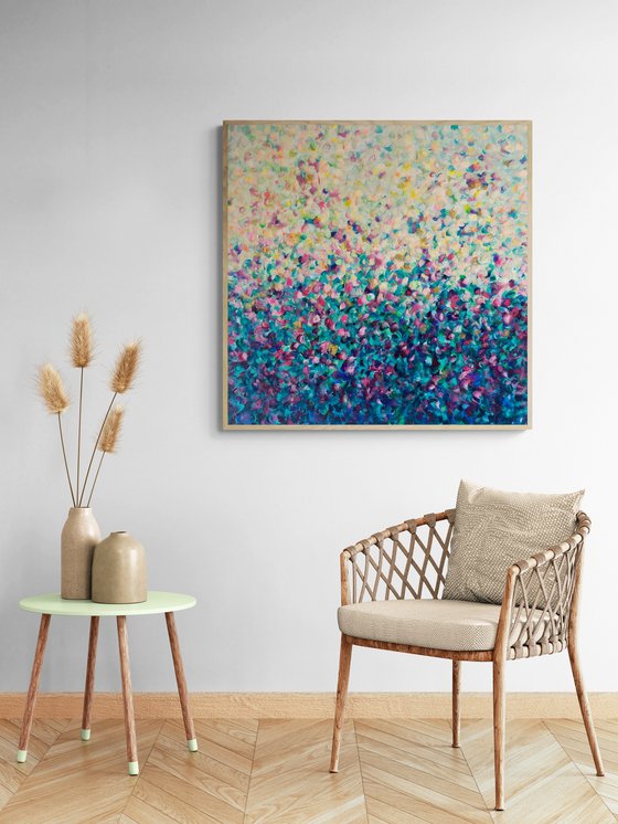 Sunlight settles here