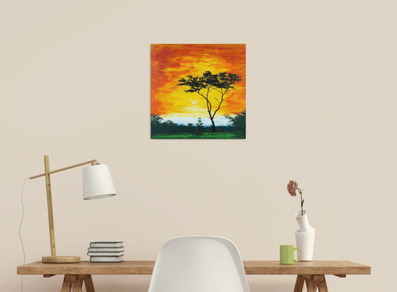 Sunny tree