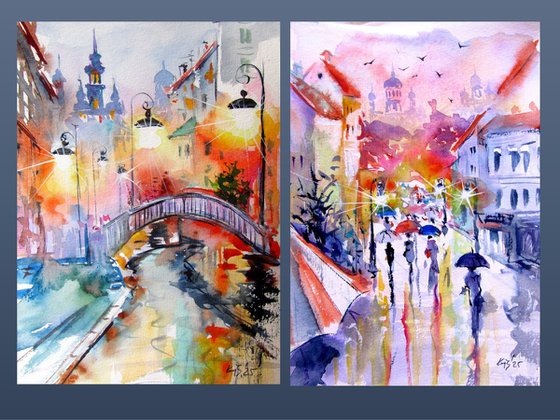Lights of the city collection