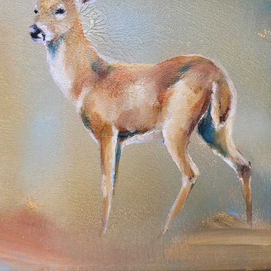 Deer In Soft Colours