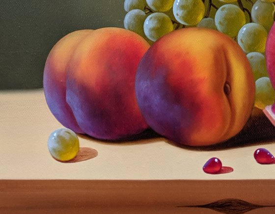 Still life with autumn fruits