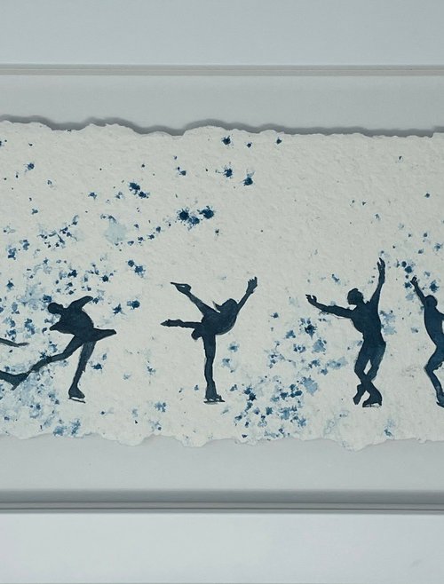 Iceskaters by Hannah  Bruce