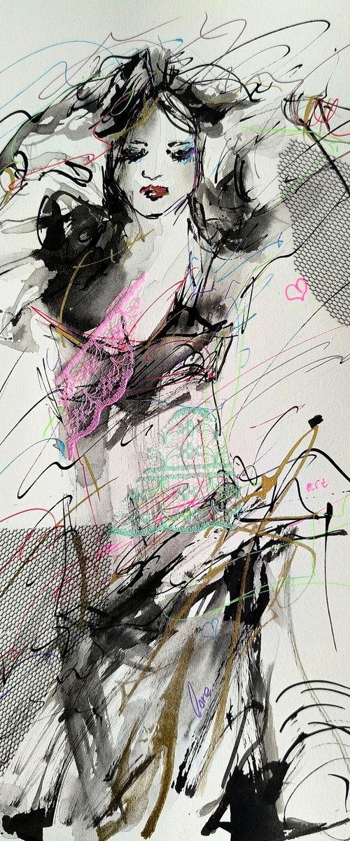 Les Muses Series by Antigoni Tziora